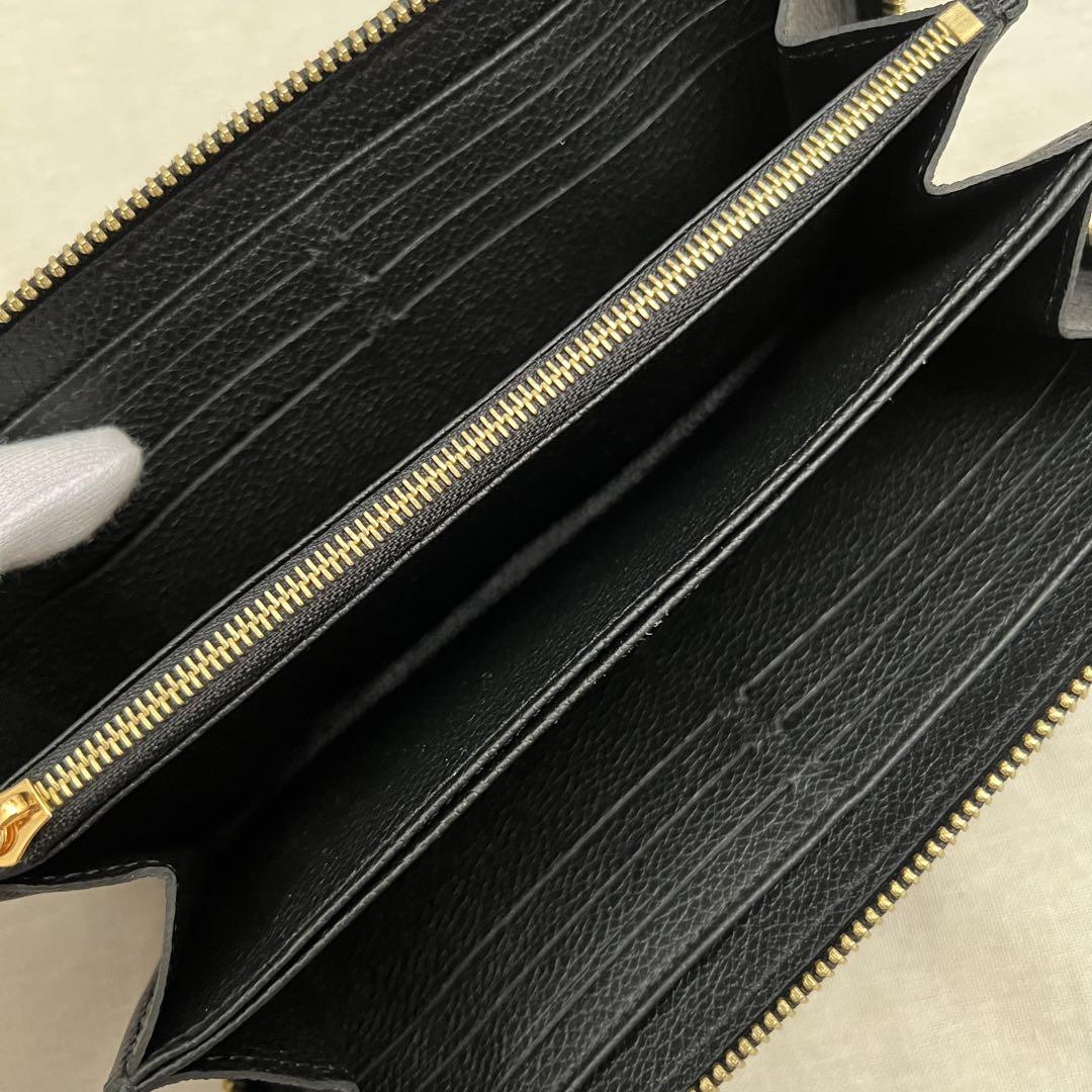 ✨ほぼ未使用品✨ルイヴィトン　現行アンプラントジッピー　ノワール　RFID