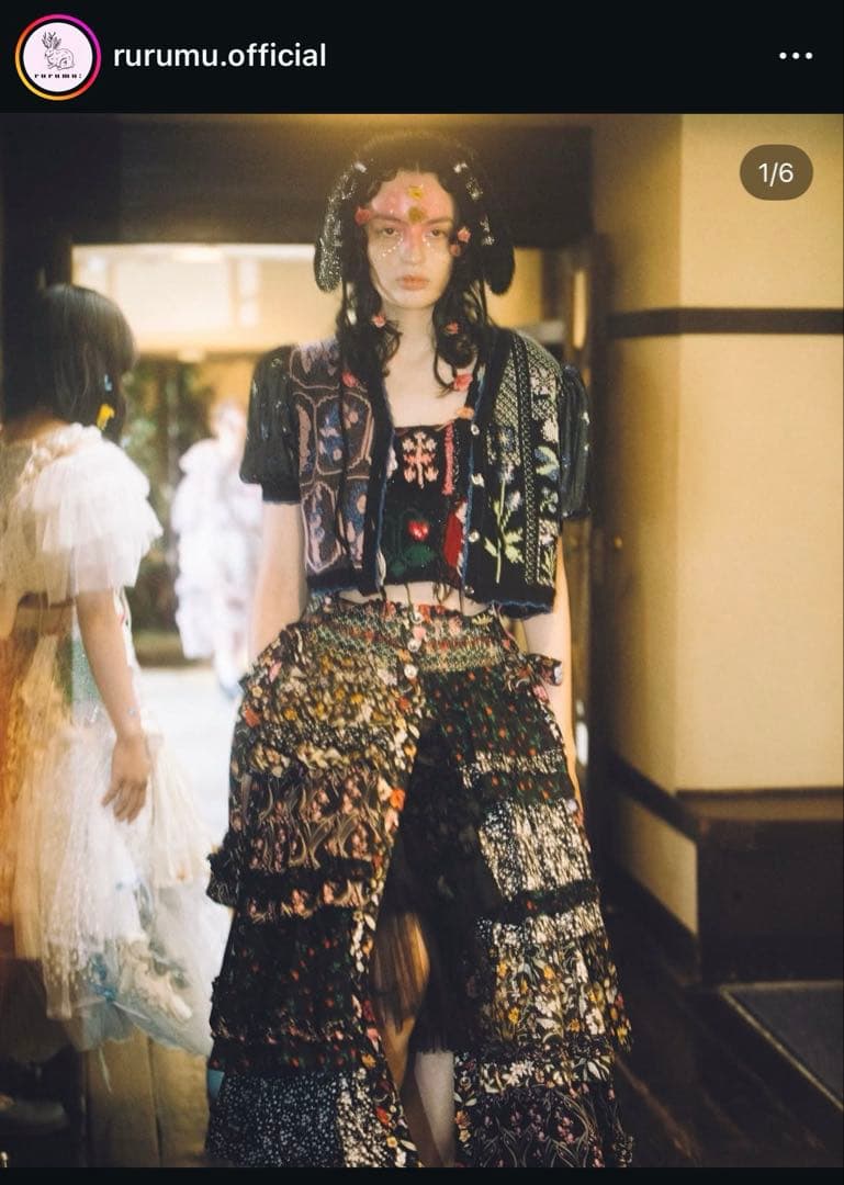 rurumu 2022ss スカート