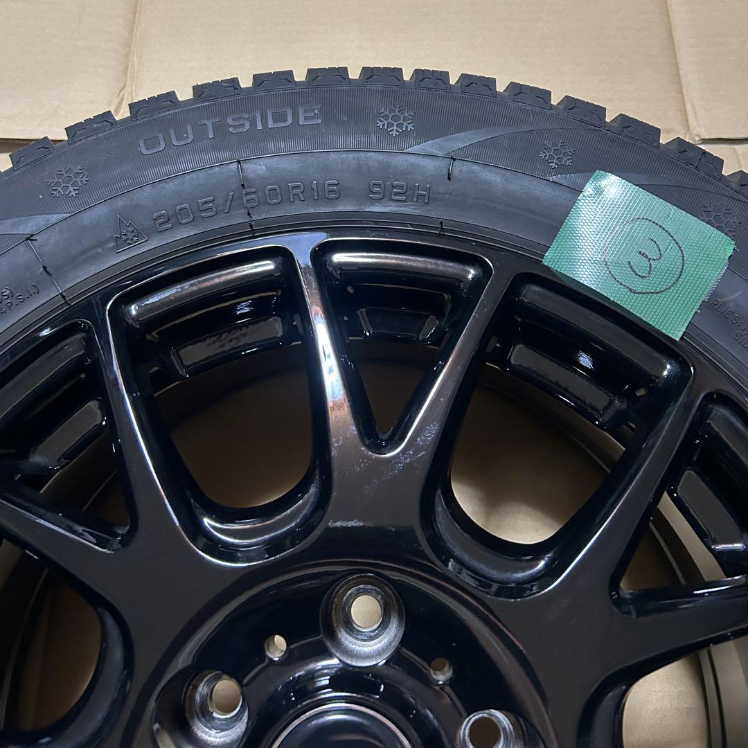 スタッドレス　タイヤホイール　16インチ　205/60R16 ③