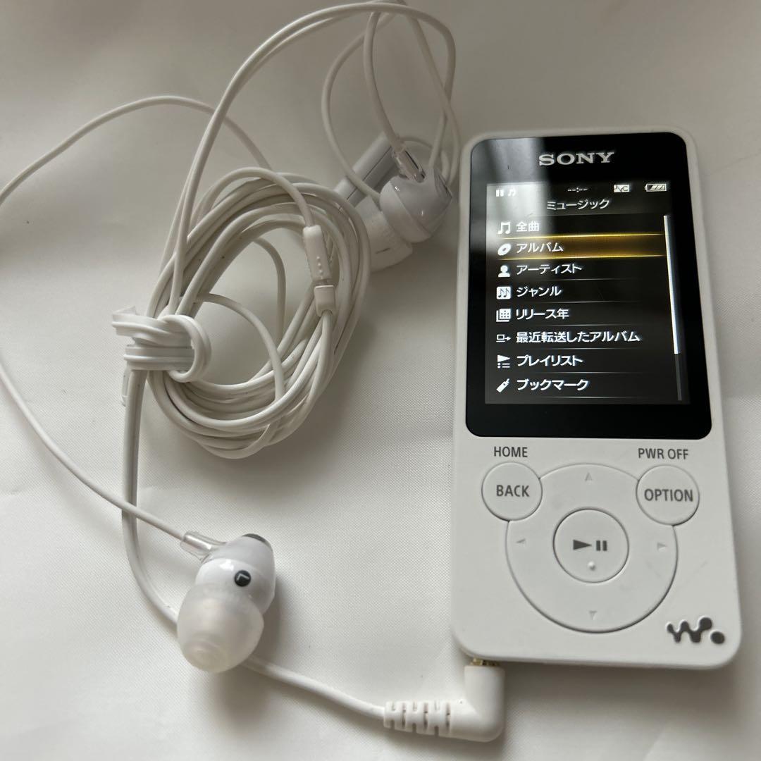 ソニー SONY ウォークマン Sシリーズ NW-S14K :ホワイト - メルカリ