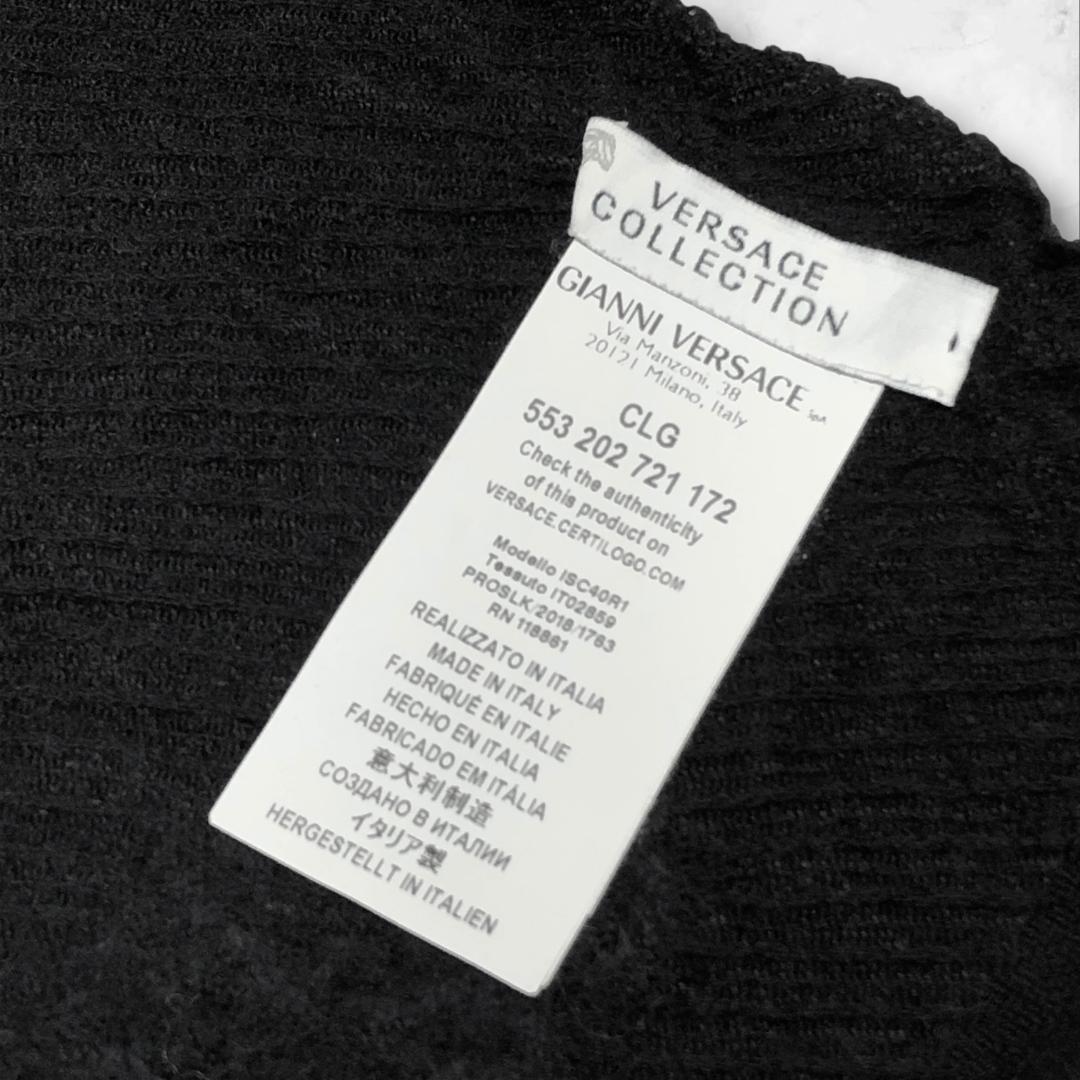 Gianni Versace ヴェルサーチェロゴマフラー ストール新品正規品