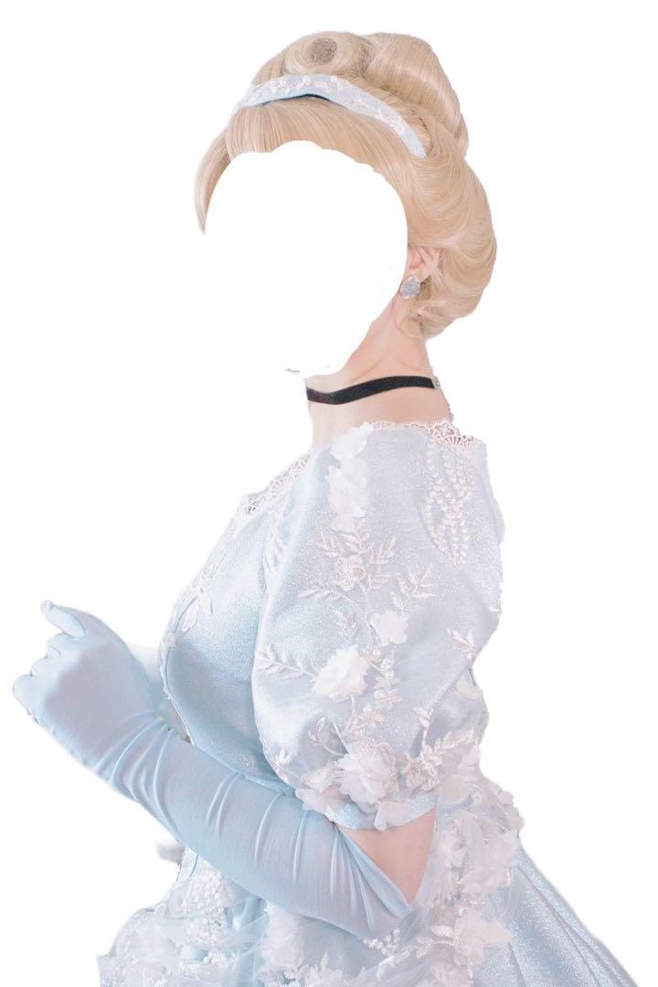 シンデレラ　ドレス　コスプレ衣装セット　大人Lサイズ