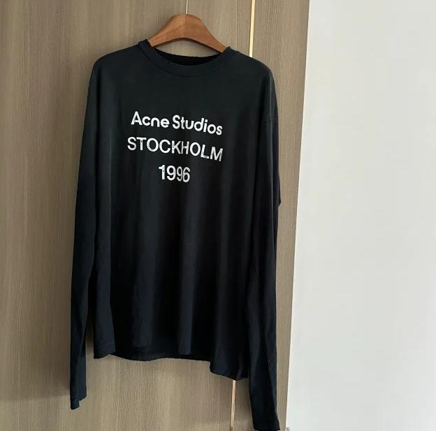 Acne Studios STOCKHOLM 1996長袖 ブラック