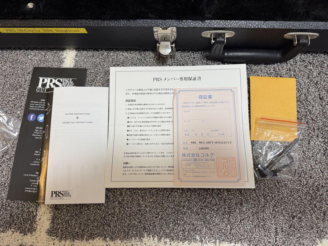 ギター PRS McCarty 594 Singlecut 10TOP