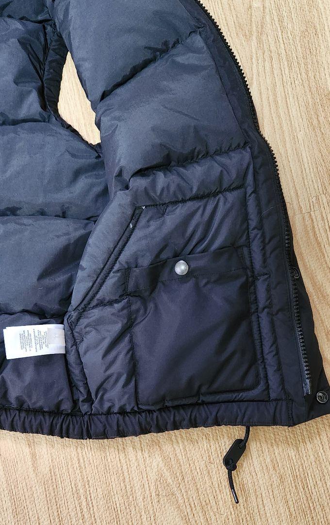 POLO Ralph Lauren ブラック ダウンベスト フード付き