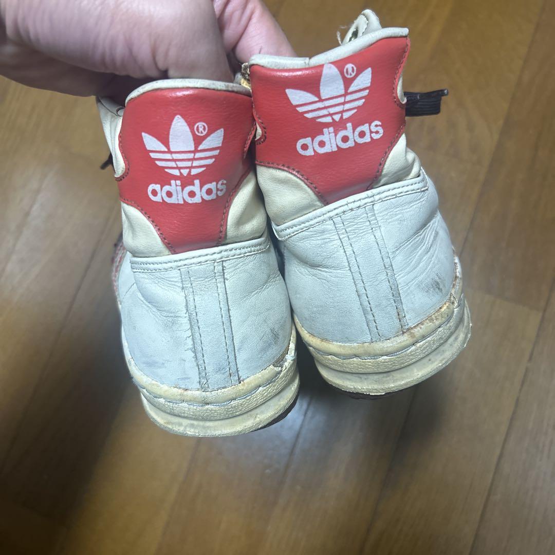 80s adidas TOURNEY HIアディダス バスケットフランス製