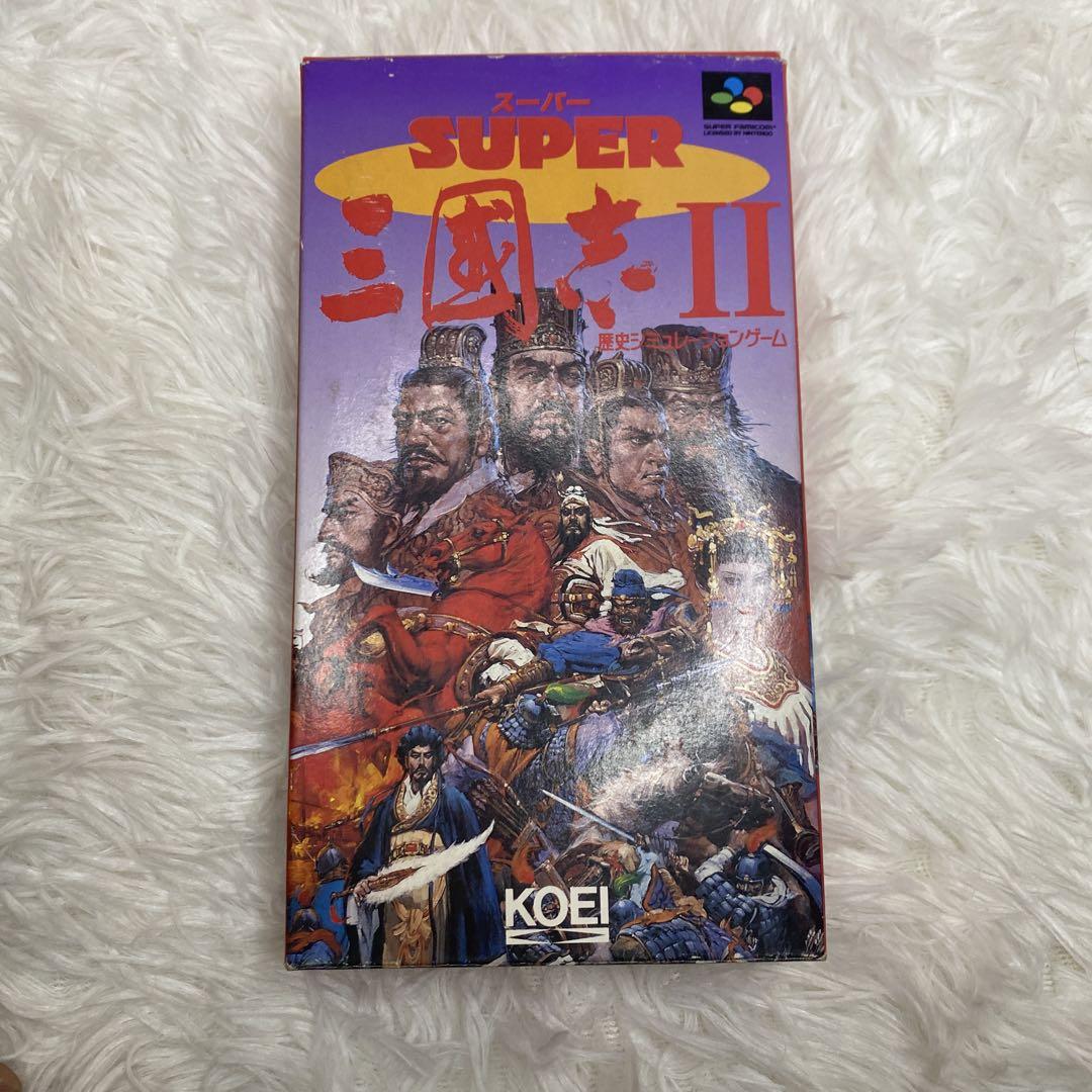 【中古】スーパーファミコン　三国志Ⅱ 歴史シミュレーションゲーム 5,060円
