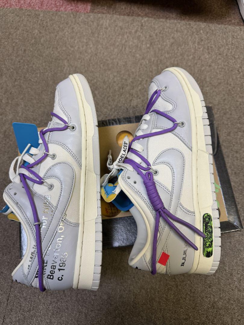 OFF-WHITE × NIKE DUNK LOW 1 OF 50 \"47\"