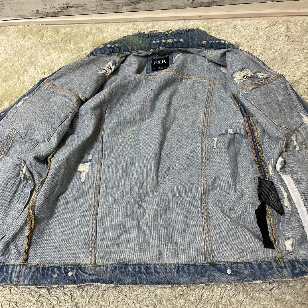 BTSユンギ着用】ZARA デニムジャケット Gジャン 完売モデル BTSユンギ着用】ZARA デニムジャケット Gジャン 完売モデル