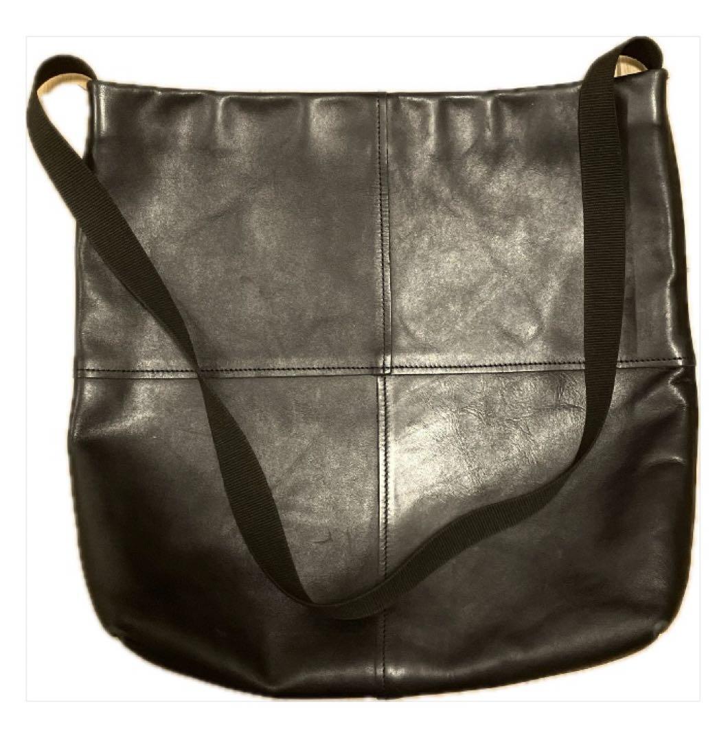 SUNSEA フリーマーケット バッグ レザー ショルダーバッグ