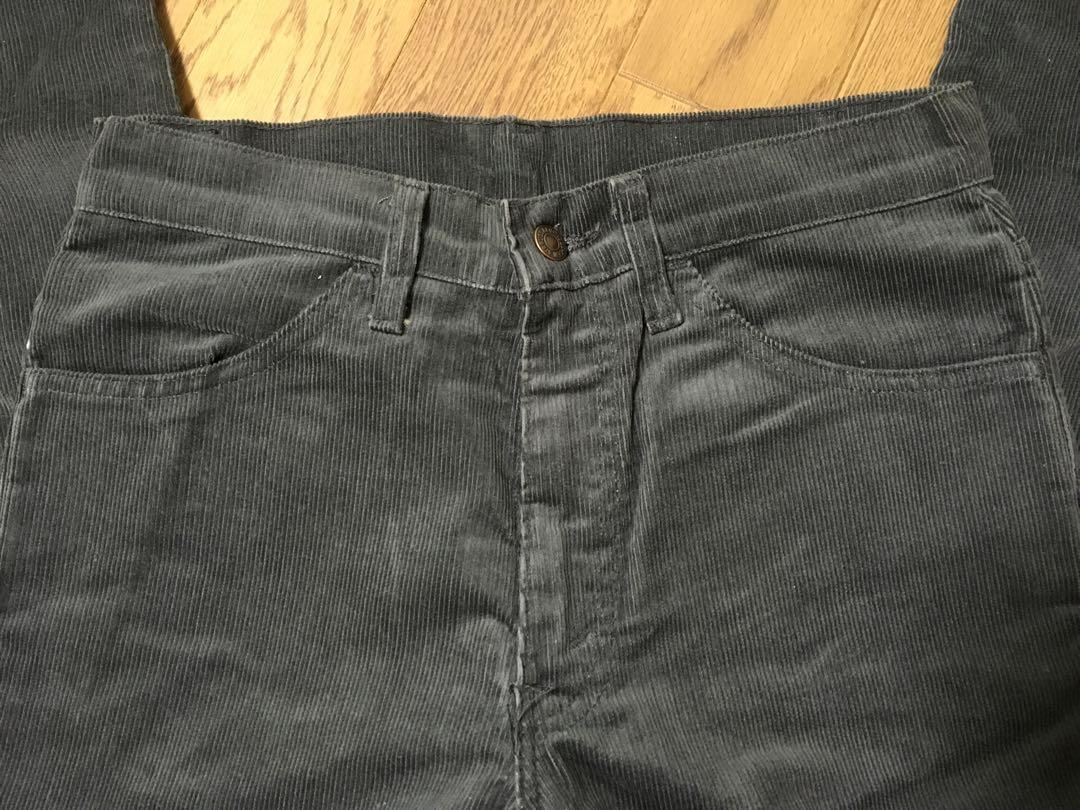 80s Levis 519 コーデュロイパンツ 濃灰 W30 awardsandwinners.com