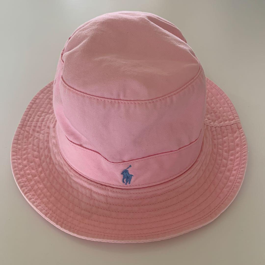 90s Polo by Ralph Lauren バケットハット　ピンク　台湾製