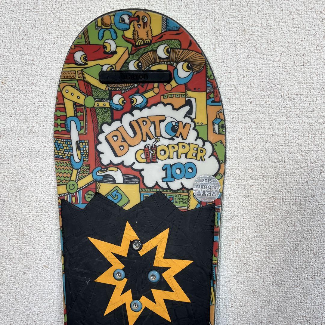 Burton Chopper 100 スノーボード 2015年　おまけバイン付き