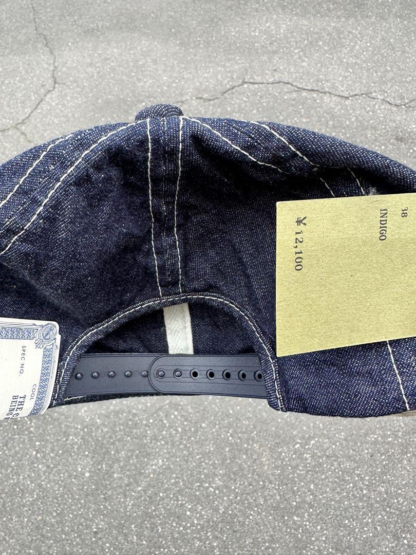 HW dog &co ドッグ　トラッカーキャップ　デニム　新品　サイズ38