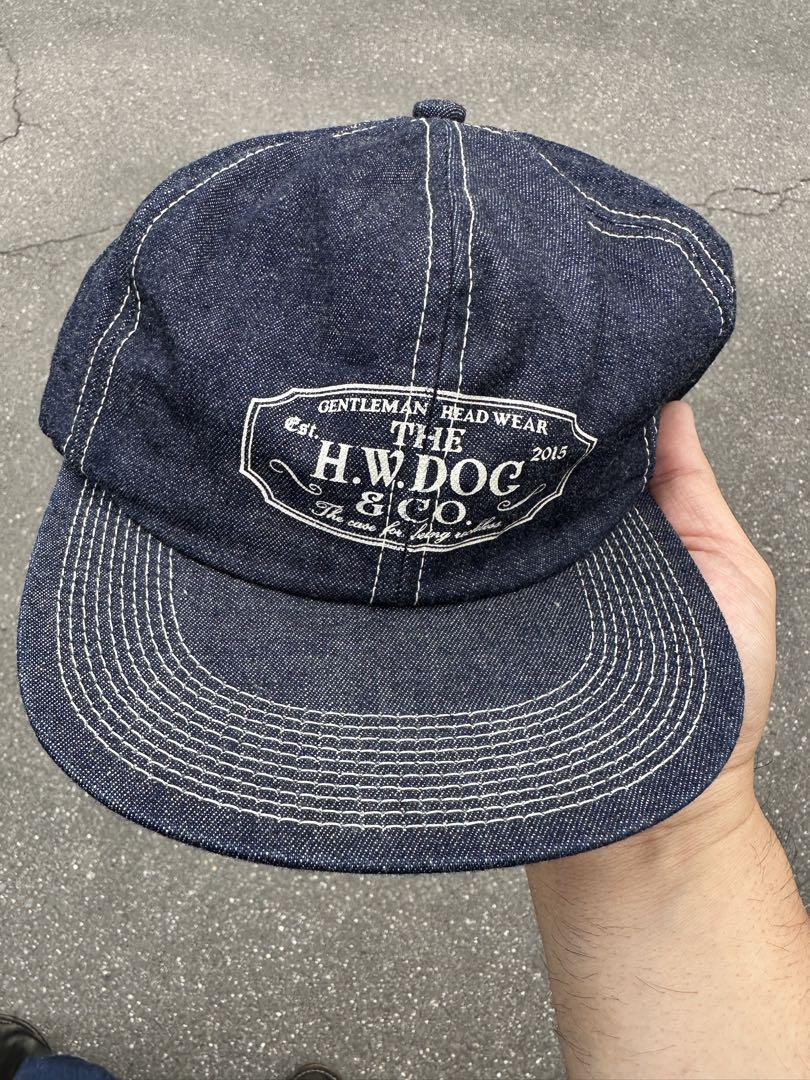HW dog &co ドッグ　トラッカーキャップ　デニム　新品　サイズ38