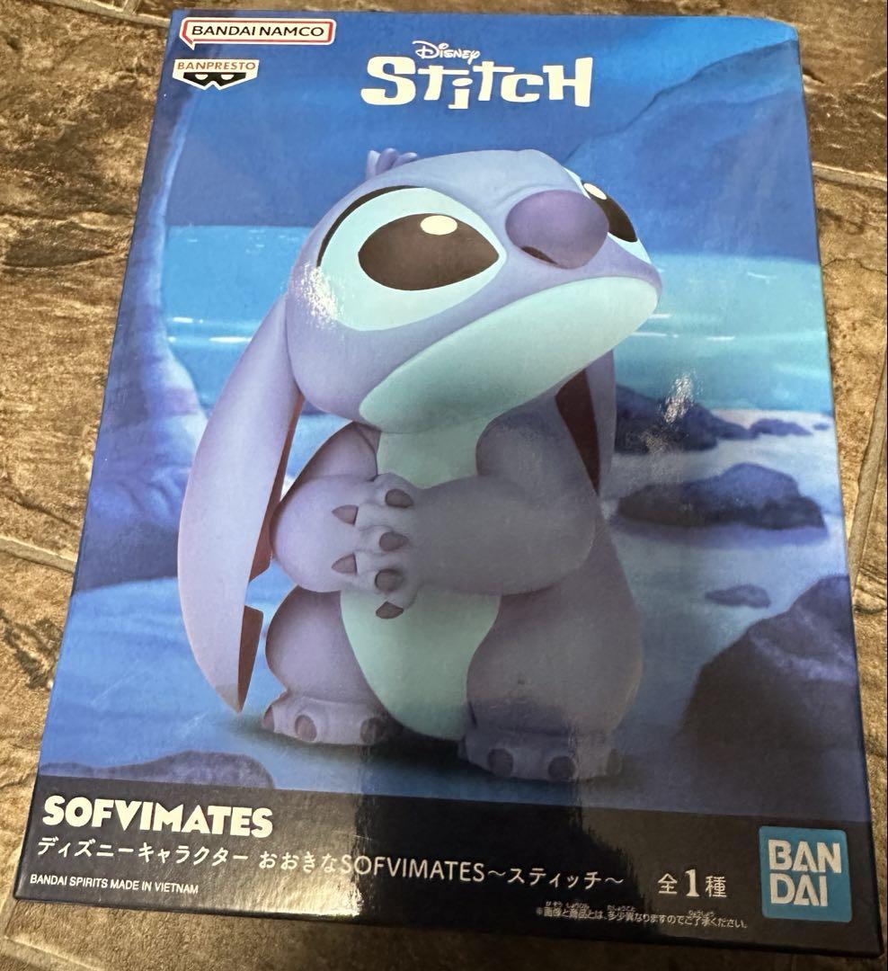 新品・未使用】スティッチ おおきなSOFVIMATES - メルカリ