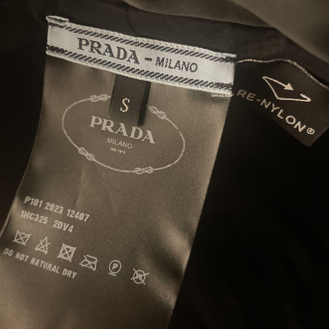 【正規品】PRADA キルティングバケットハット S
