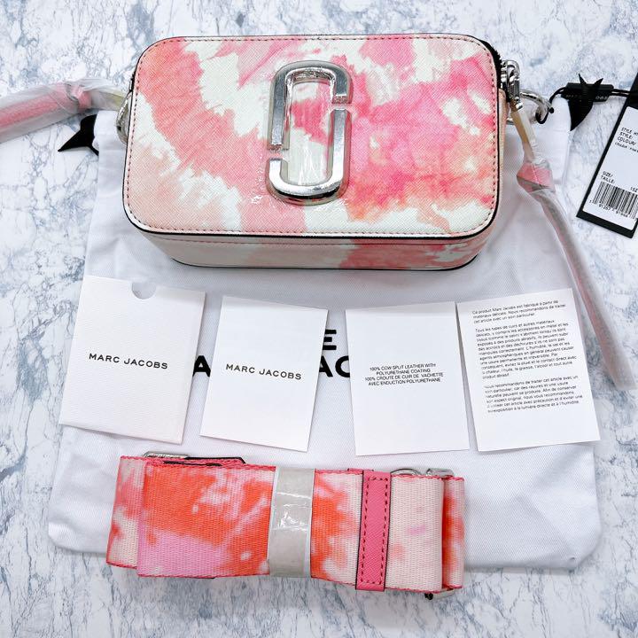 超特価通販 MARC JACOBS スナップショット ショルダーバッグ ピンク 0uRK8-m91263229580 新作再入荷