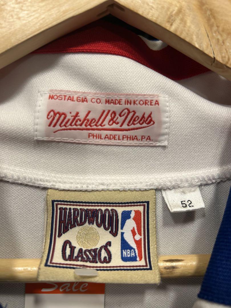 76ers ミッチェル＆ネスゲームシャツ リメイクオンライン シ