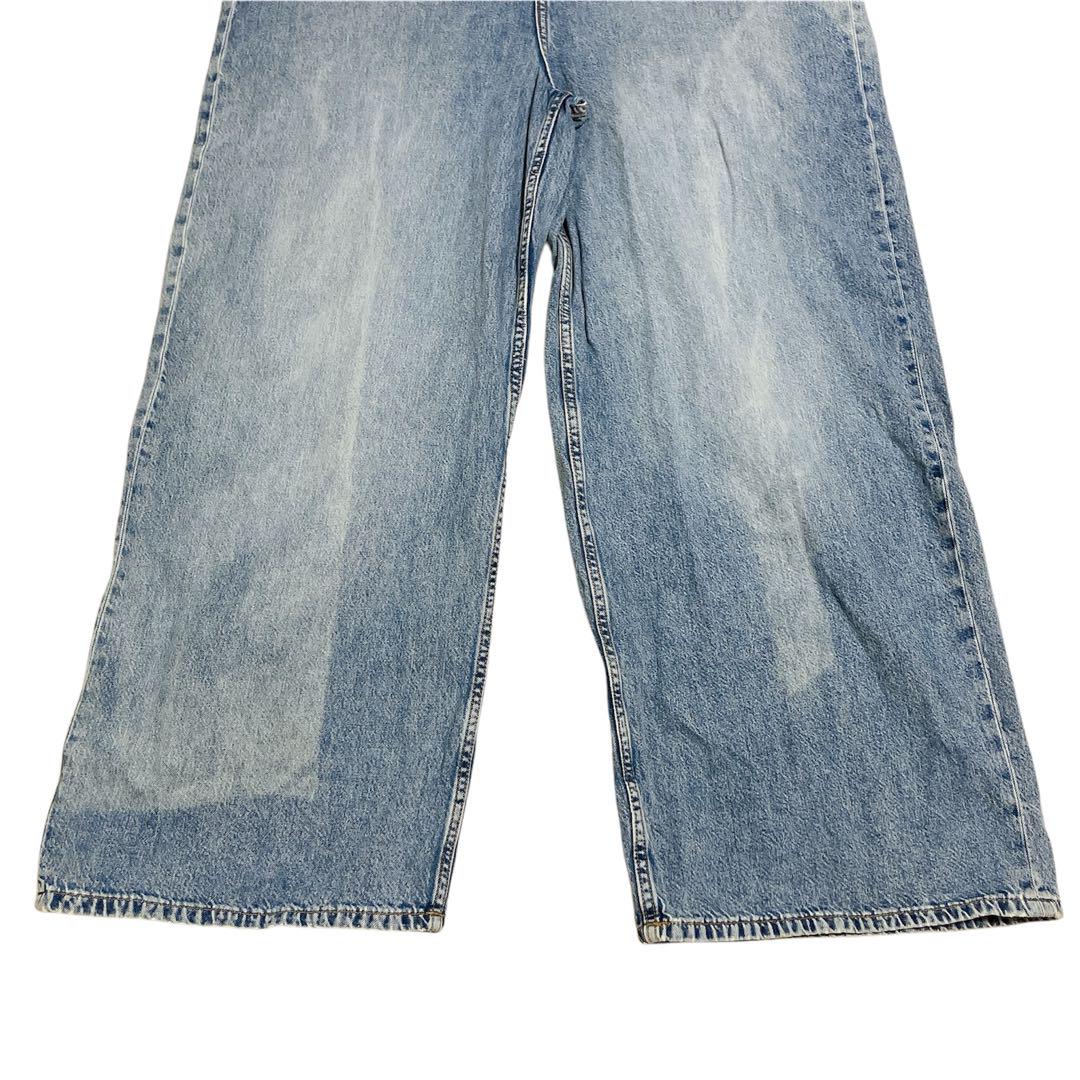 ZARA デニムつなぎ ツナギ XL ジャンプスーツ オールインワン