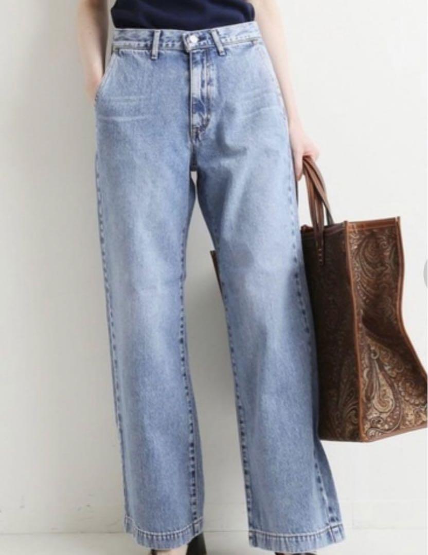 【IENA】ソフトバギーデニムパンツ size38