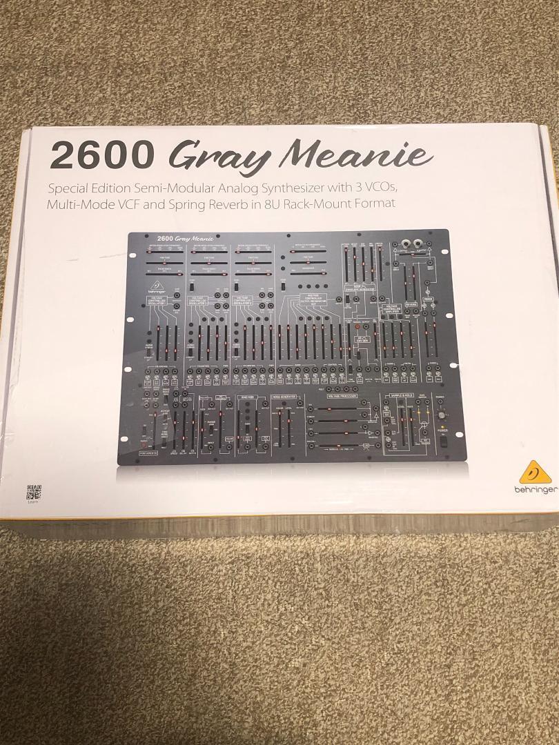 新品未使用品！Behringer 2600 GRAY MEANIE