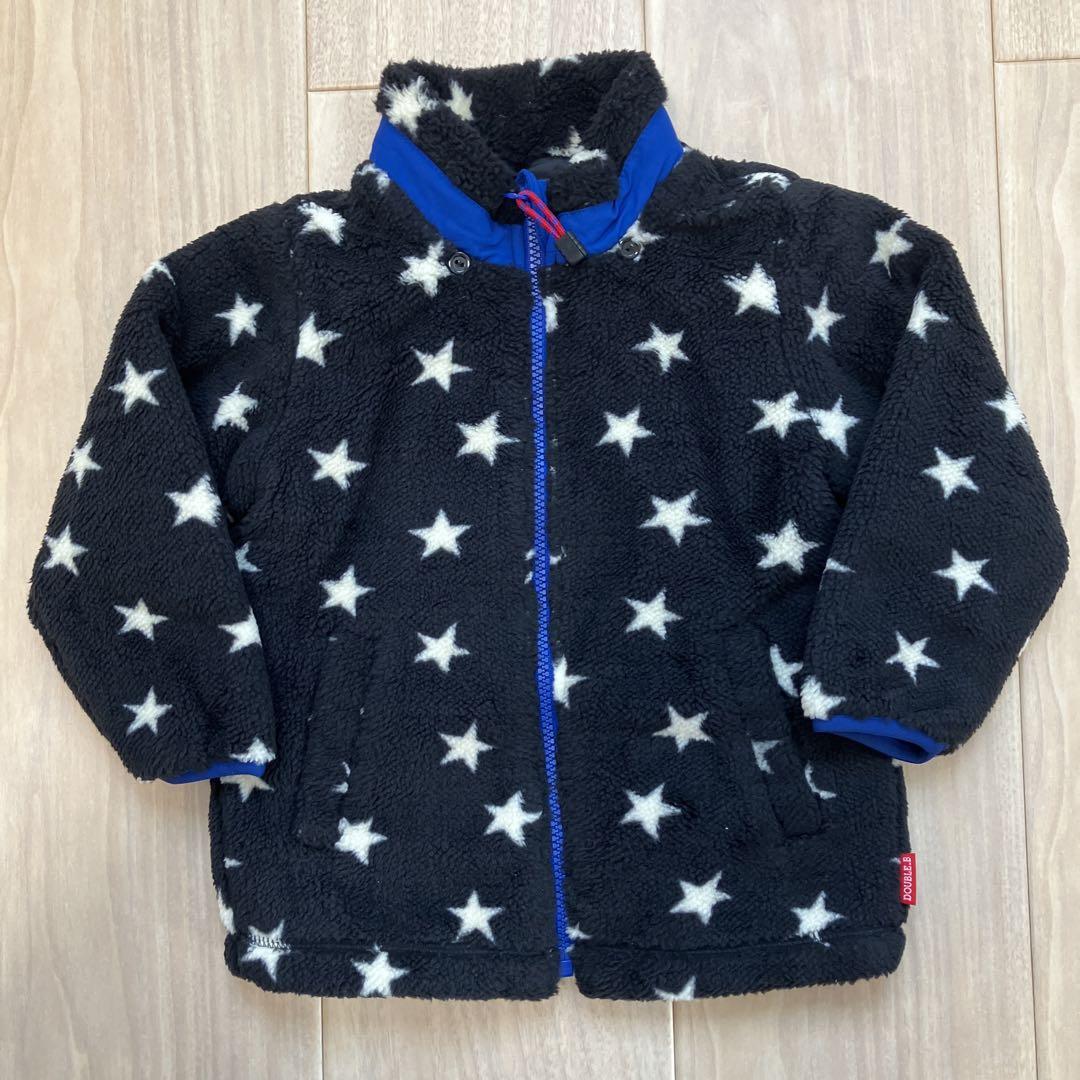 新品・未使用　ミキハウス ダブルB ライナー付き3wayジャケット　100㎝
