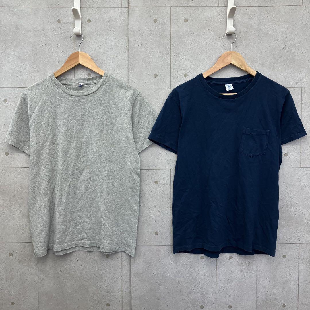 VELVA SHEEN ベルバシーン Tシャツ ネイビー グレー 緑 三枚セット