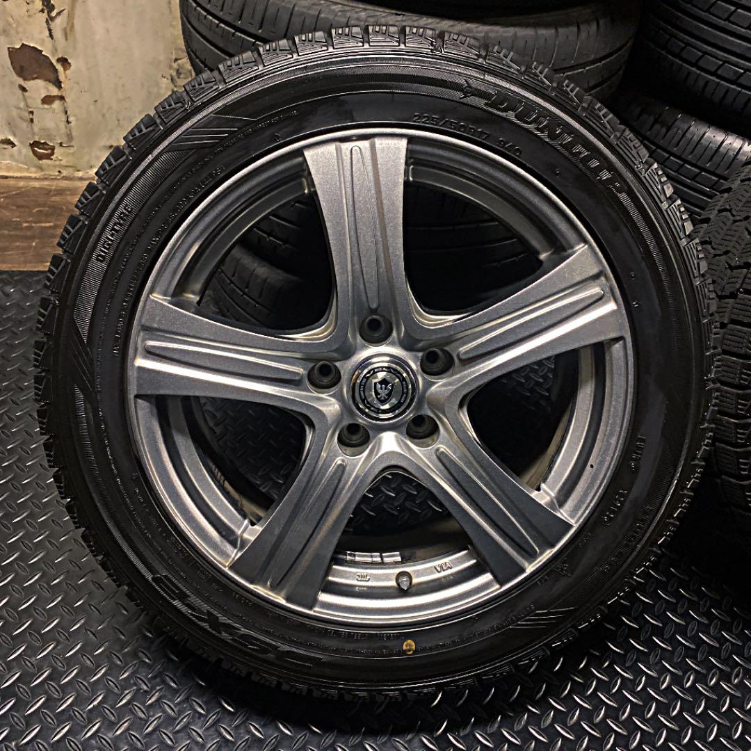 をプラスし 225 中古スタッドレスタイヤホイール4本 Bt7zI-m91273382182 50R17 レクサス