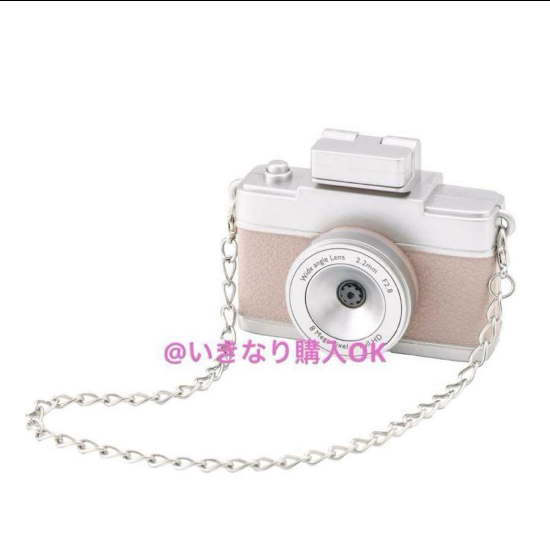 スリーコインズ☆新品☆ミニトイカメラ☆ピンク☆3coins スリコ