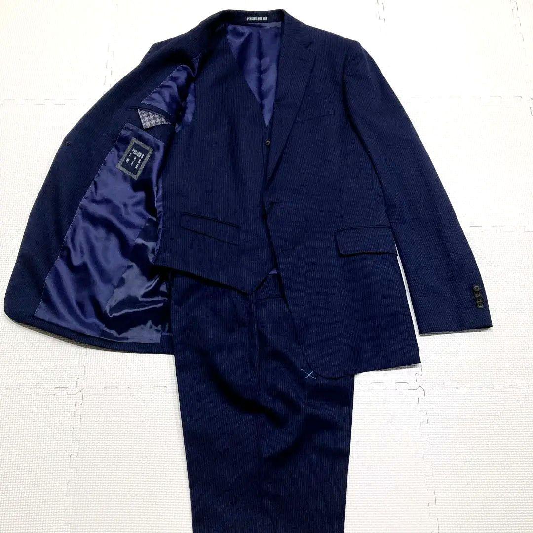 パーソンズ フォー メン ビジネス スーツ セットアップ 3ピース スリーピースL PERSON S