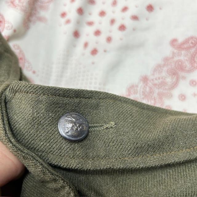 ユーロ ミリタリー ショート丈 ウールアイクジャケット 50 バトルドレスJKT