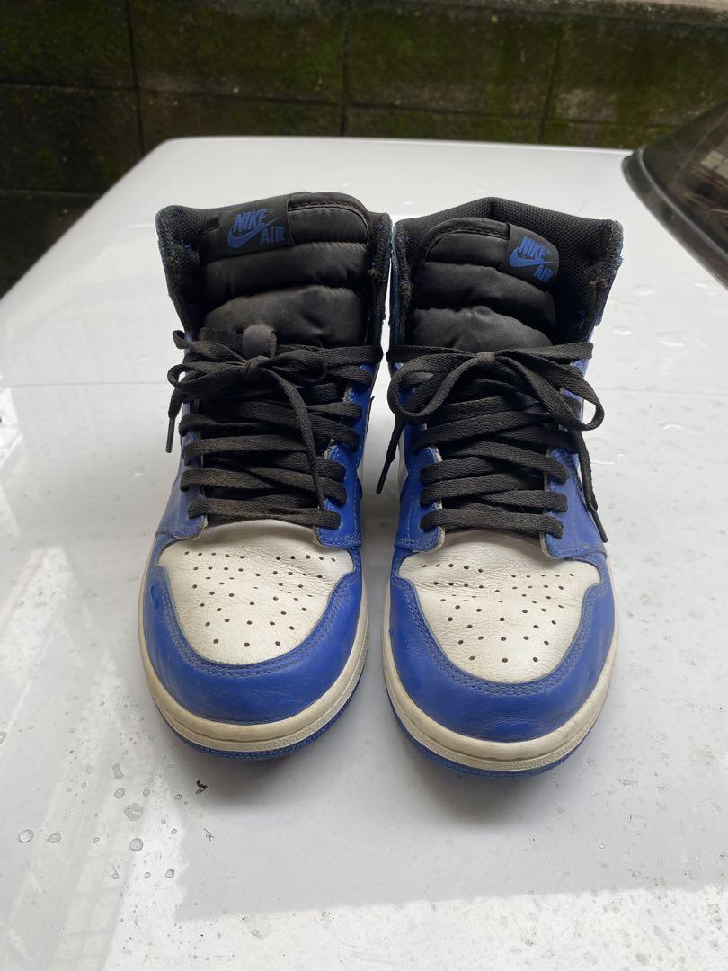 代引き手数料無料 1 Jordan ジョーダン1 ゴールデンサイズ 美品 28 ゲームロイヤル シューズ(男性用)