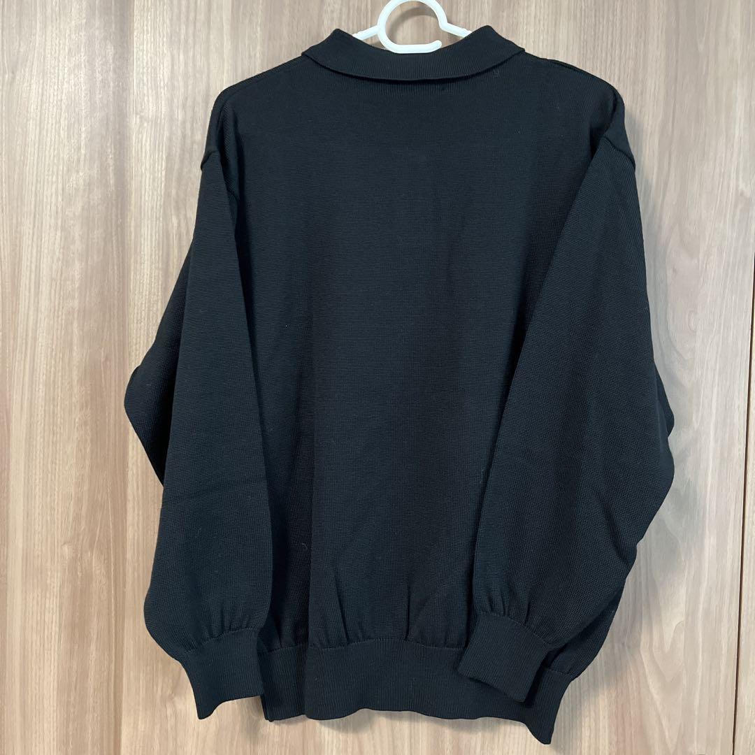 Munsingwear GRANDSLAMブラックセーター襟付きLサイズ