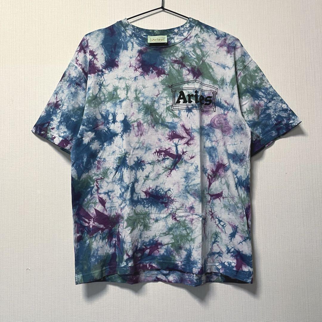 Aries タイダイ Temple Tシャツ マルチカラー S - メルカリ