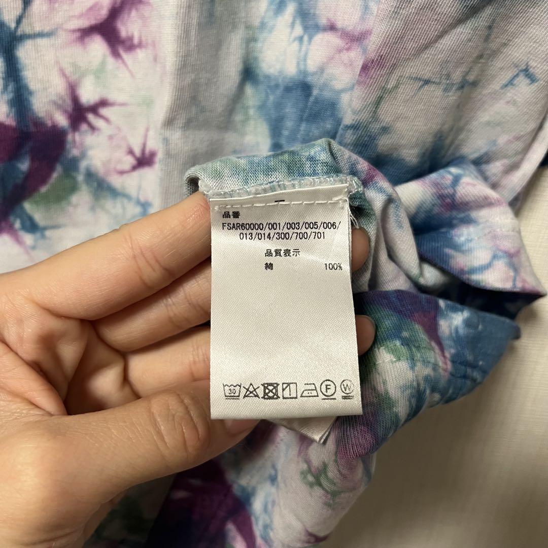 Aries タイダイ Temple Tシャツ マルチカラー S - メルカリ