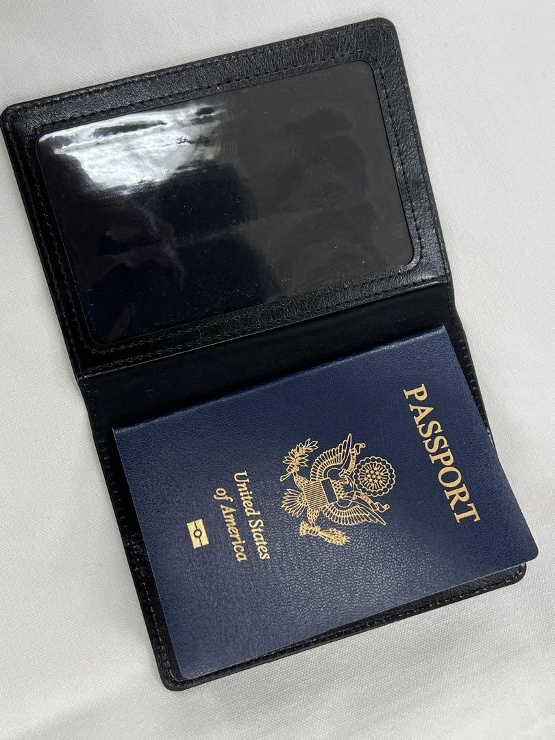 新品 米国パスポート型ノートと本革カバーセット 新品 米国パスポート型ノートと本革カバーセット