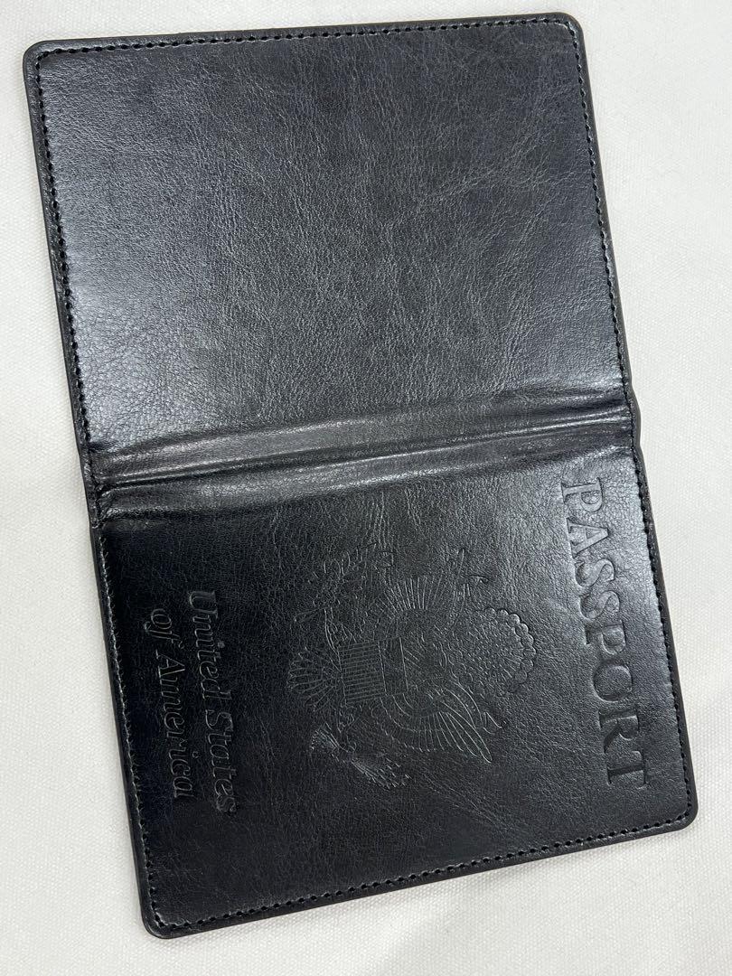 新品 米国パスポート型ノートと本革カバーセット 新品 米国パスポート型ノートと本革カバーセット