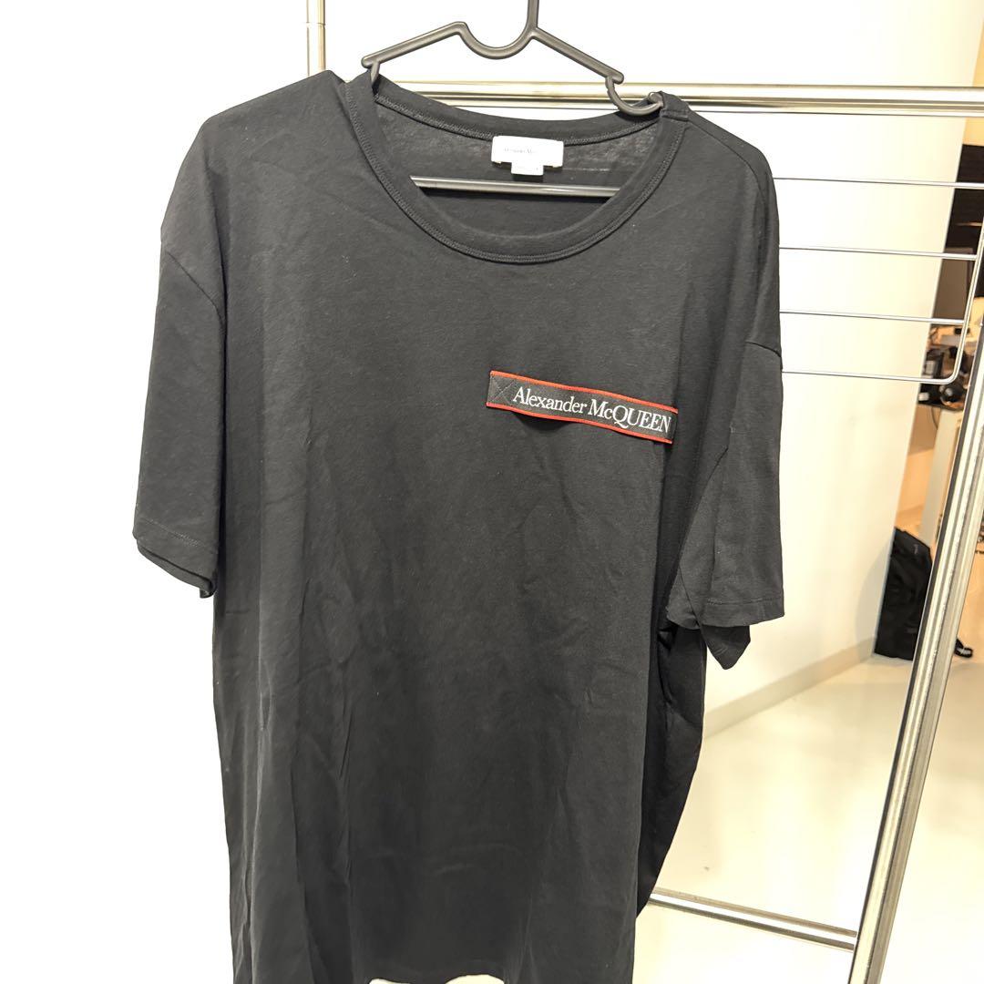 Alexander McQueen 黒 Tシャツ XL