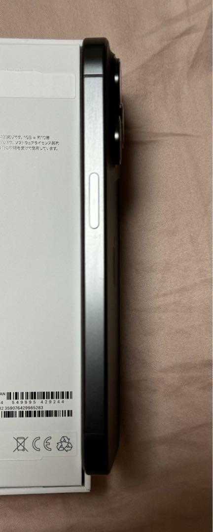 iPhone15 Pro 256GB ブラックチタニウム  バッテリー100%