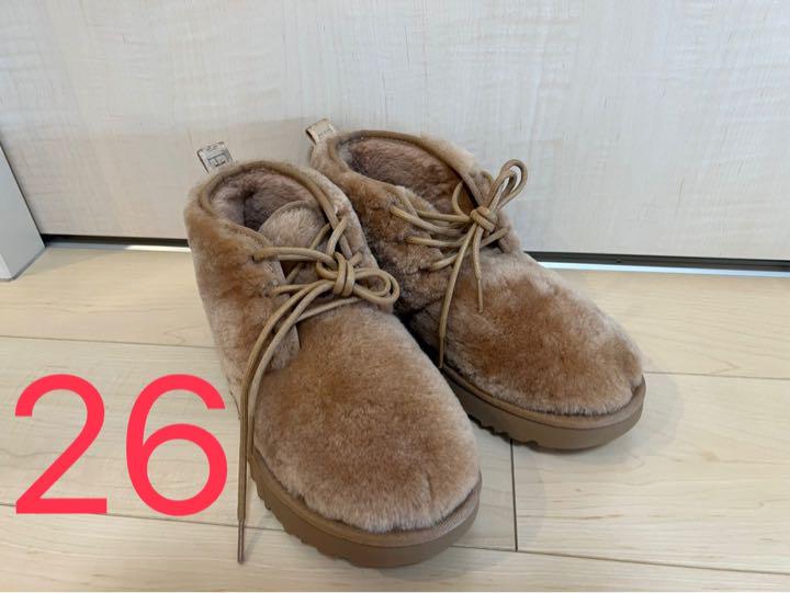 新品　UGG アグ　メンズ　ニューメルコージー　26.0㎝　　もこもこブーツ