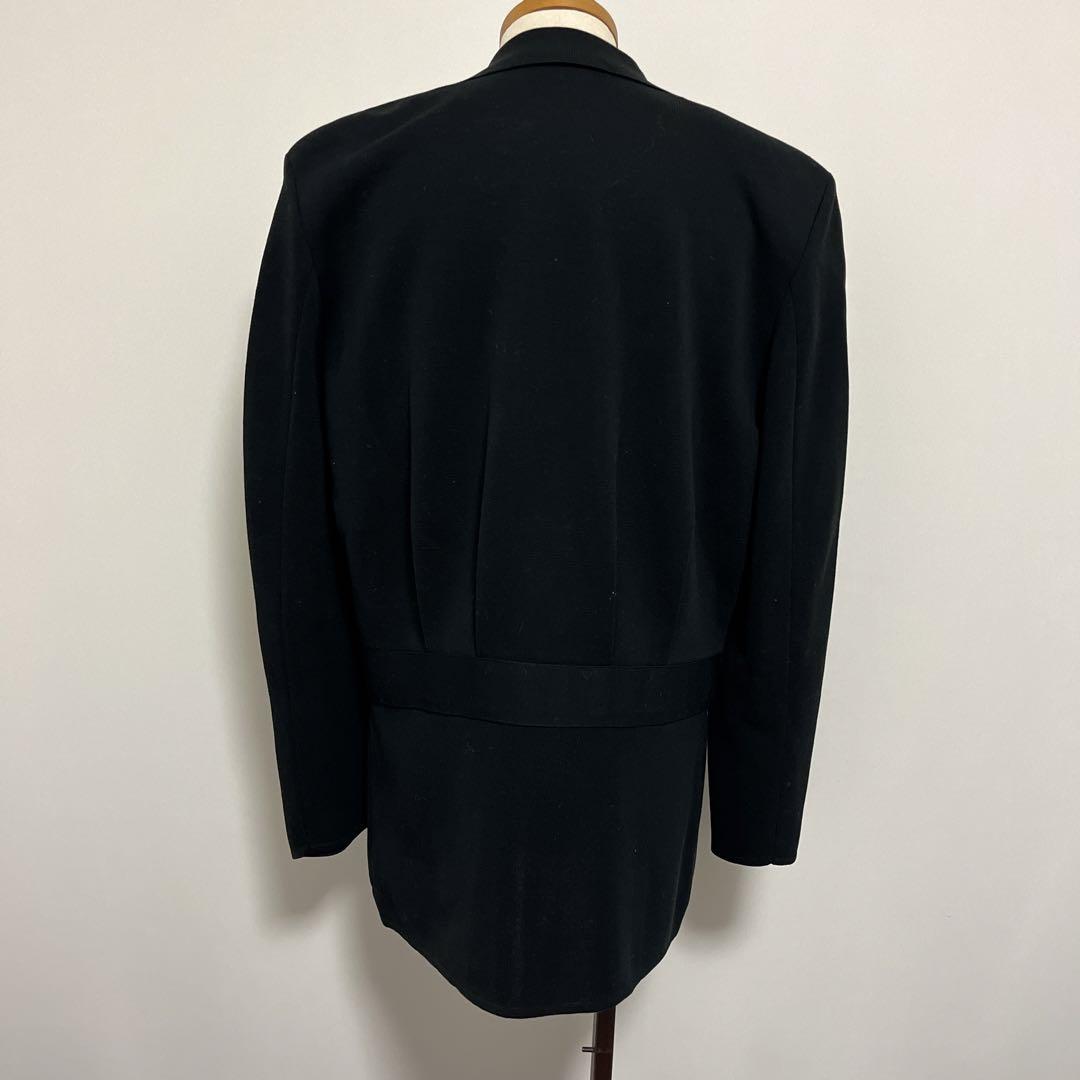 80s ISSEY MIYAKE MEN コットンニット テーラードジャケット