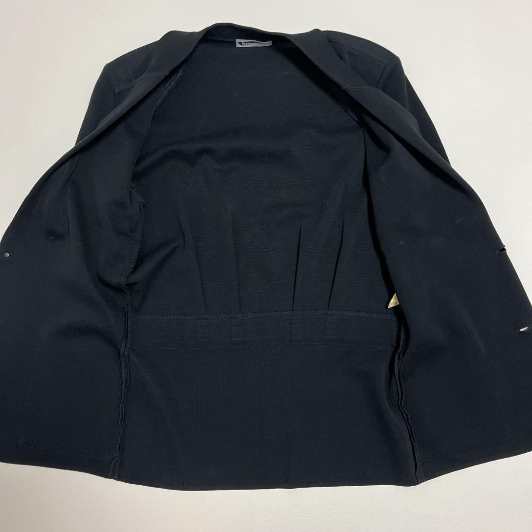 80s ISSEY MIYAKE MEN コットンニット テーラードジャケット