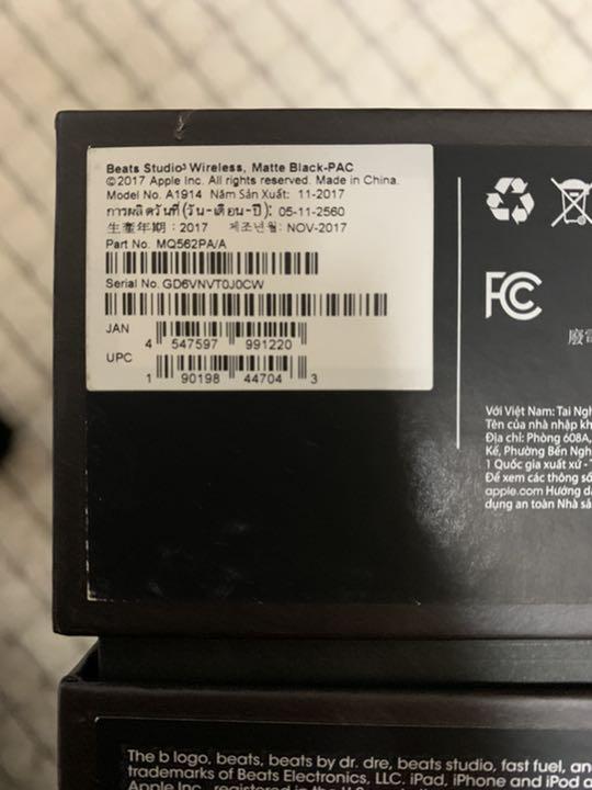 カメラ Beats Studio3 Wireless p0doa-m91290716739 してません