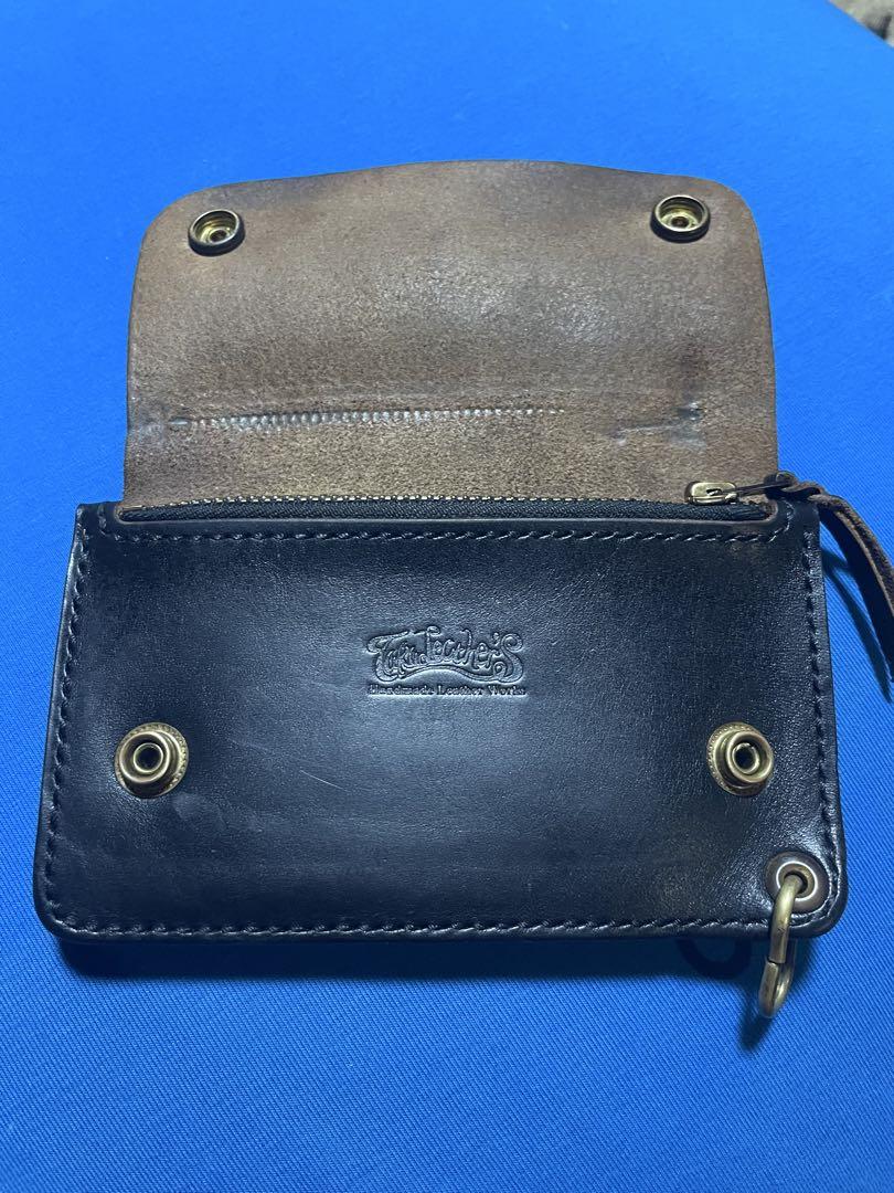 taka leathers ミドルトラッカーウォレット
