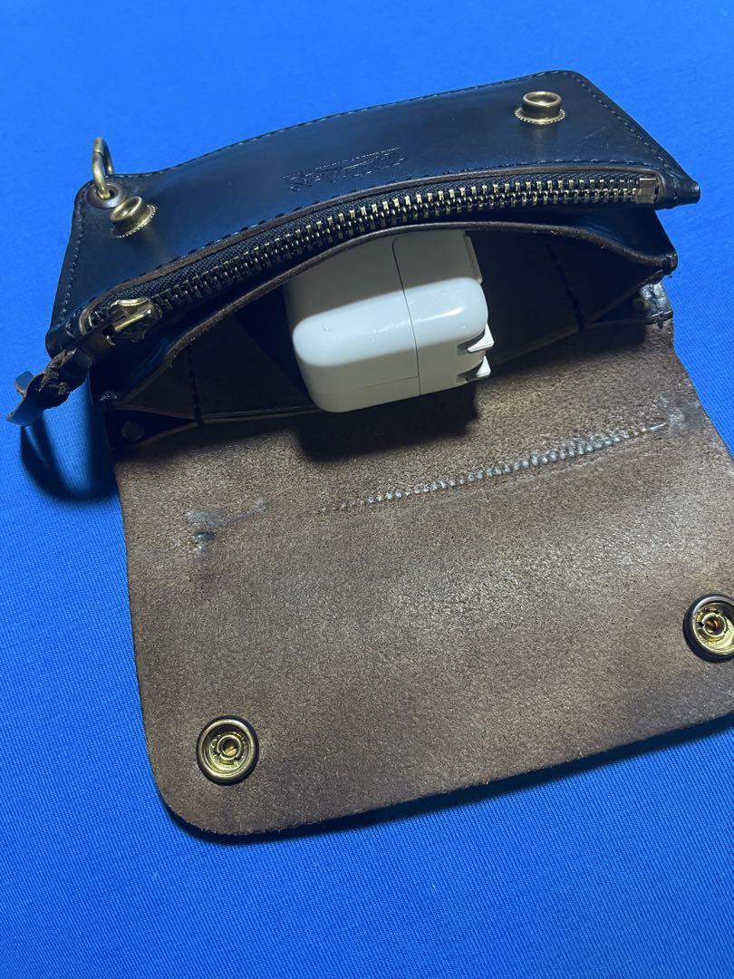 taka leathers ミドルトラッカーウォレット
