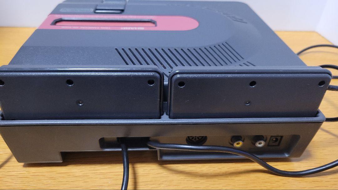 シャープ ツインファミコン　ブラック　AN-500B