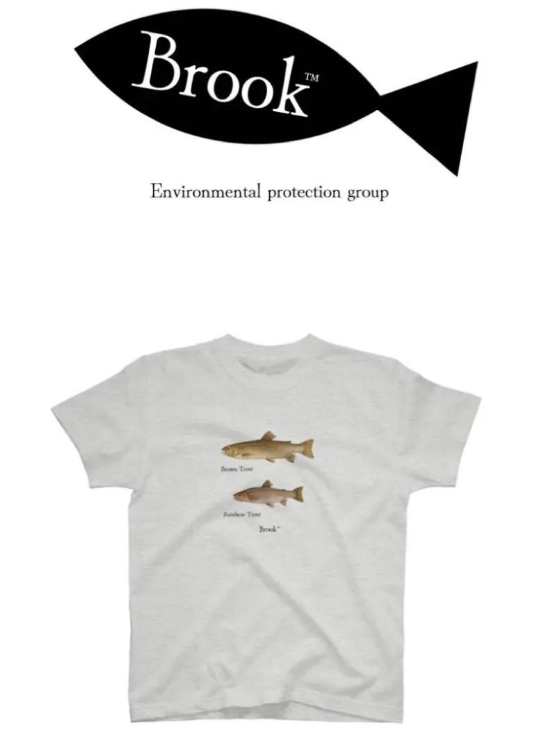 2023ss Brook Two Fish Logo White/L | elchevillage.com