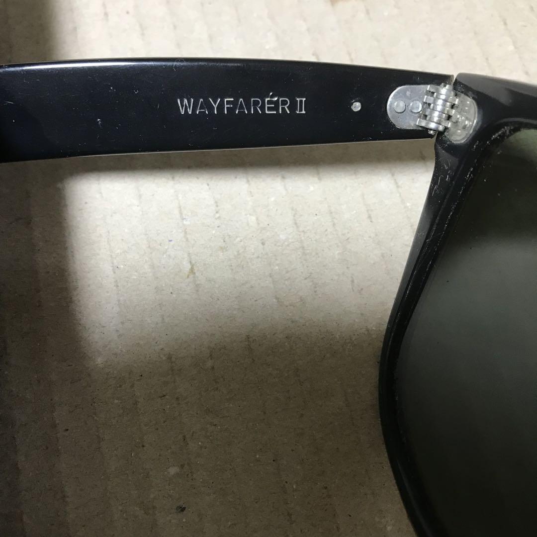 サングラス　RAY-BAN　WAYFARERⅡ　B&L
