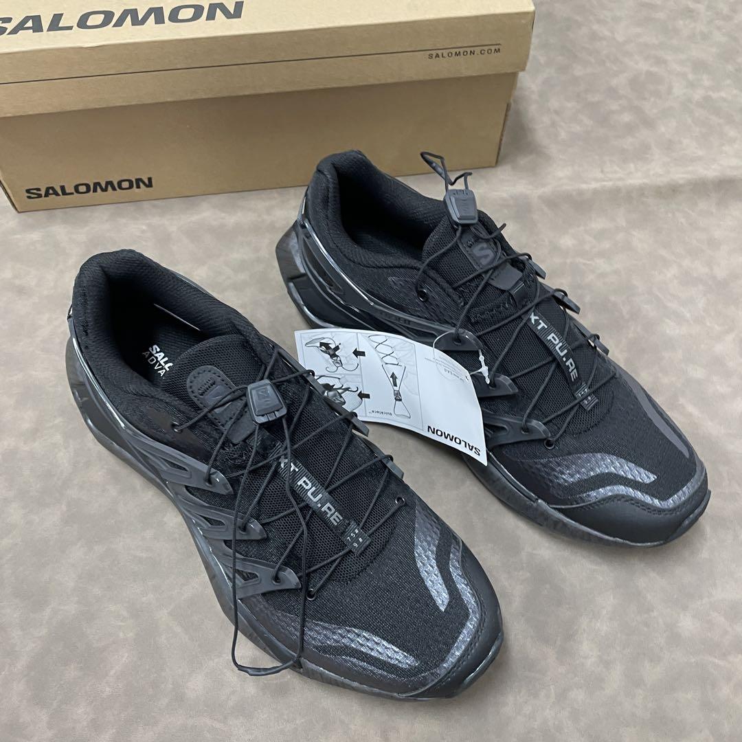 美品Salomon XT-6 PU.RE ADVANCED ブラック 26cm